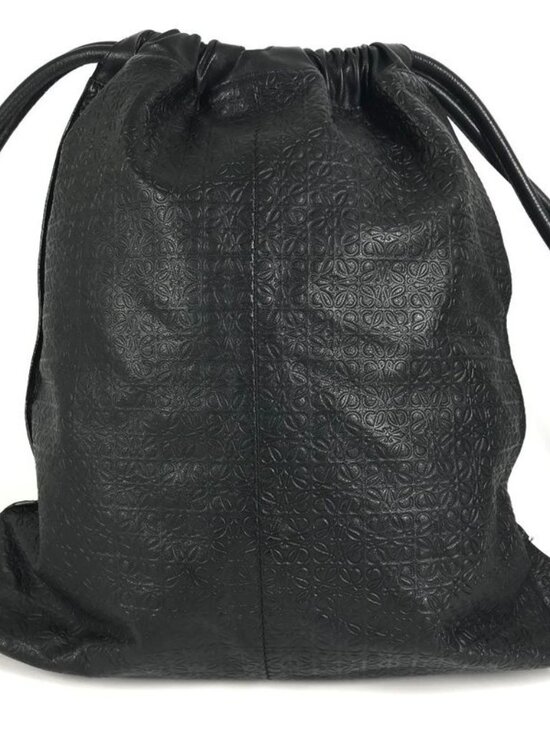 Loewe Backpack Anagram Yago All Over Pattern Leather Black main image 9